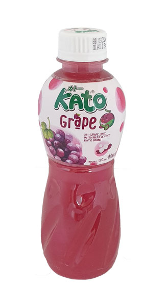 Grape Drink w Coco Jelly 320 ml Kato (inkl pant)