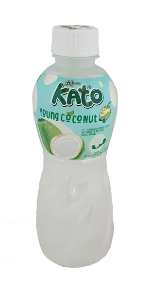 Young Coconut  Drink w Coco Jelly 320 ml Kato (inkl pant)
