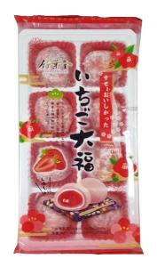 Mochi Daifuku Strawberry 216g Bamboo House