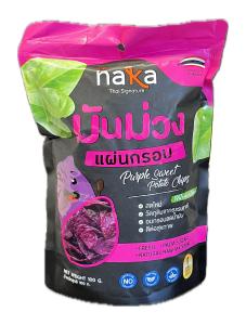 Purple Sweet Potato Chips 100g Naka