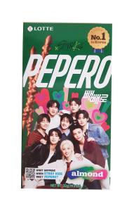 Pepero Biscuit Almond StrayKids 32g Lotte