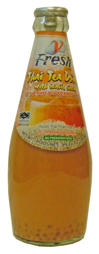 V Fresh Thai Tea w/Basil Seed 290ml