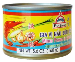 Minced Prawn in Spices 160g Por Kwan