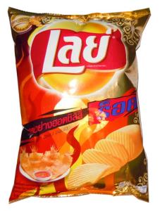 Lay Potato Chips Hot Chili Squid 69g