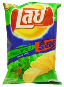 Lay Potato Chips Sweet Basil 75 g