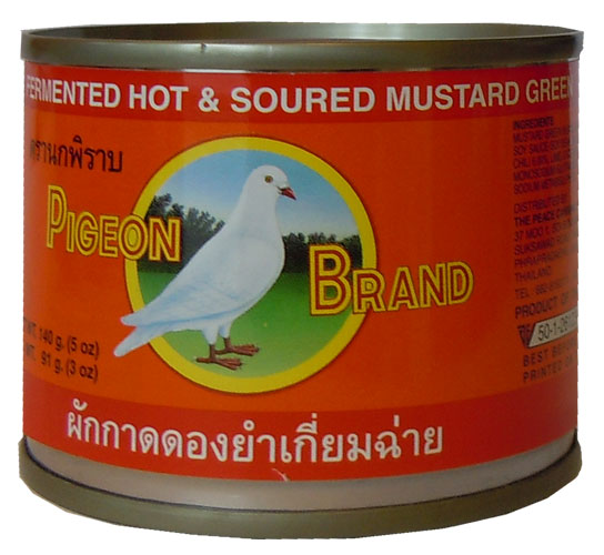 Fermented Mustard Spicy 140g Pigeon