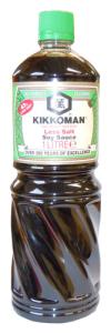 Kikkoman Soy Sauce Less Salt 1 liter