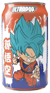 Soda Strawberry Banana DBS Goku 33 cl Ultrapop