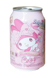 Watermelon & Strawberry Soda 330ml Amandier