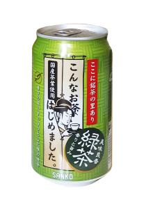 Japanese Green Tea 340ml Sanko