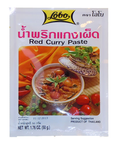 Red Curry Paste 50g Lobo