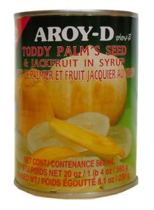 Toddy Palm´s Seed & Jackfruit in Syrup 565 g Aroy-D