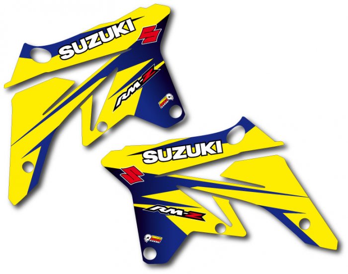 Rad cover decal for RMZ 250 2007-2009