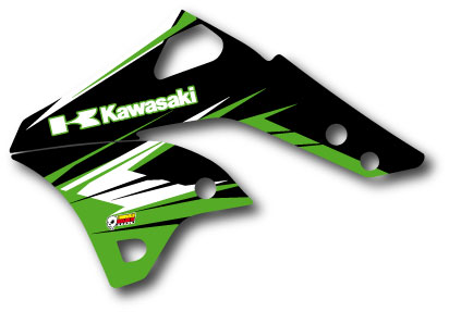 Rad cover decal for KXF 250 2006-2008