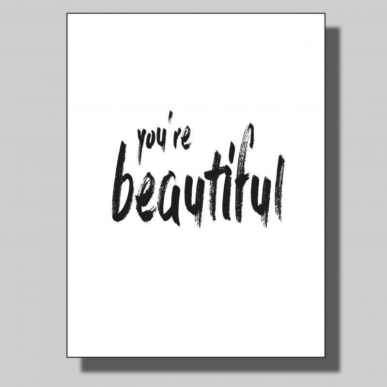 You're beautiful... Poster