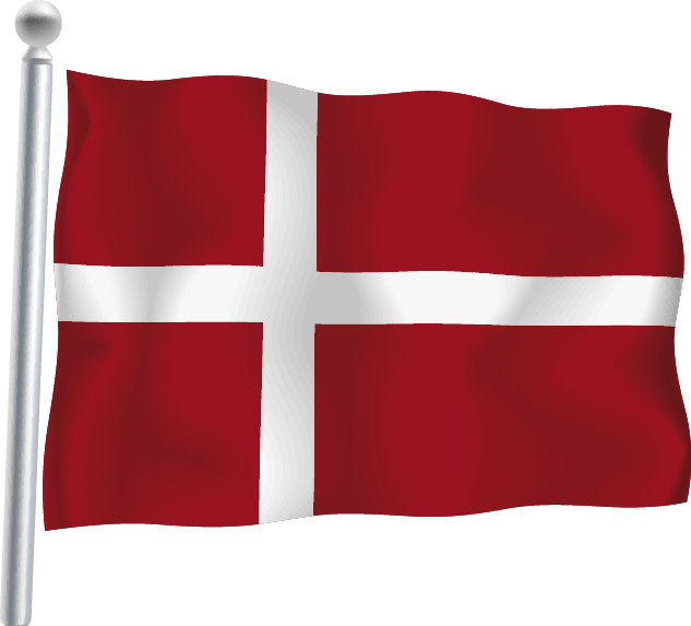 Nationsflagga-Denmark