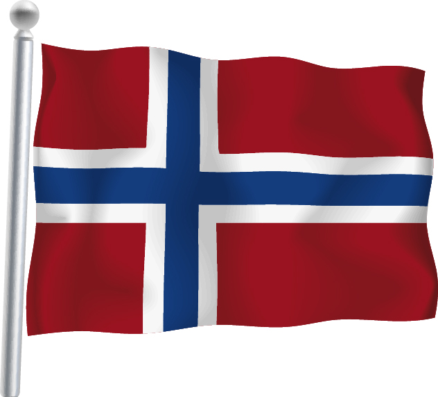 Nationsflagga-Norway
