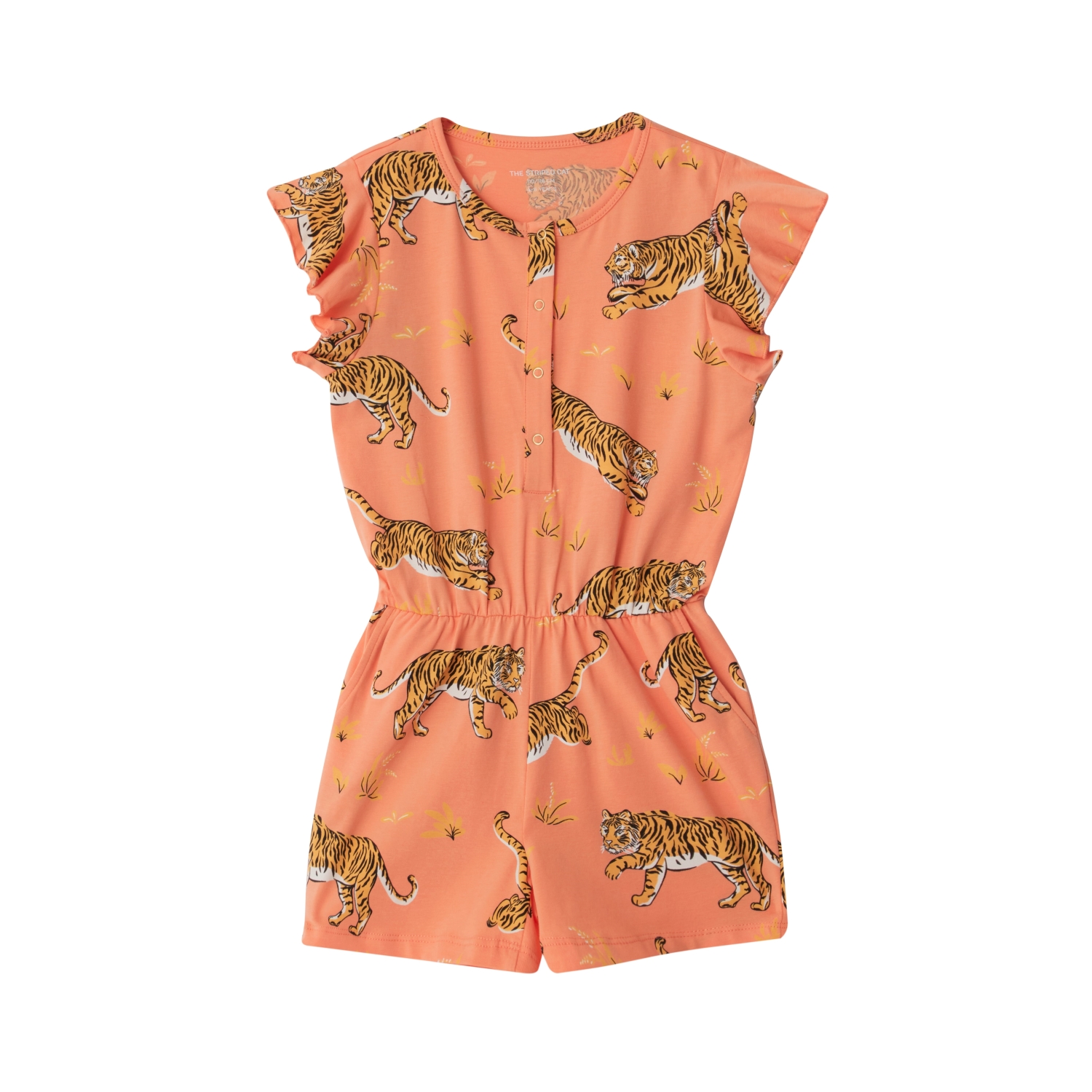Nikita playsuit tiger coral