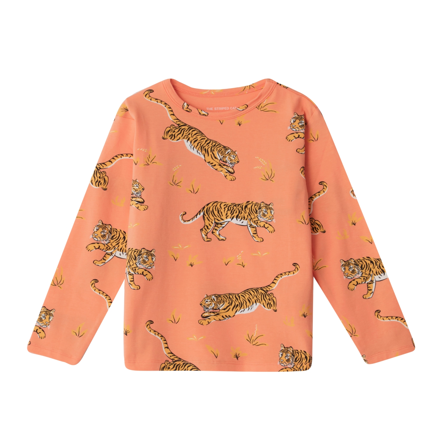 Juno LS t-shirt tiger coral