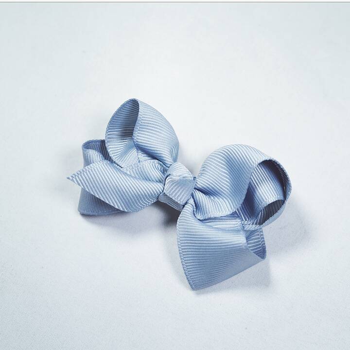 Hair Clip Bow Blue