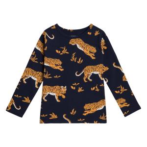 Juno LS T-shirt tiger AOP