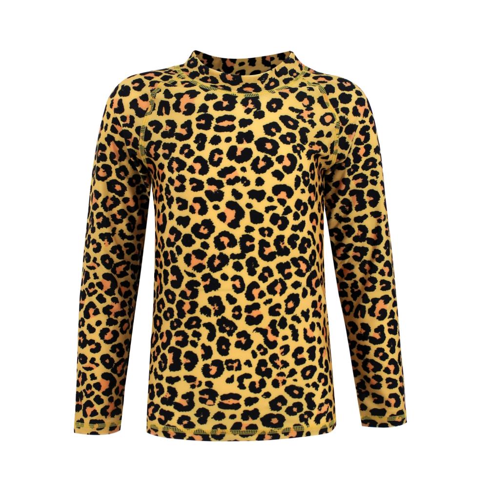 Jordan UV rash guard leopard
