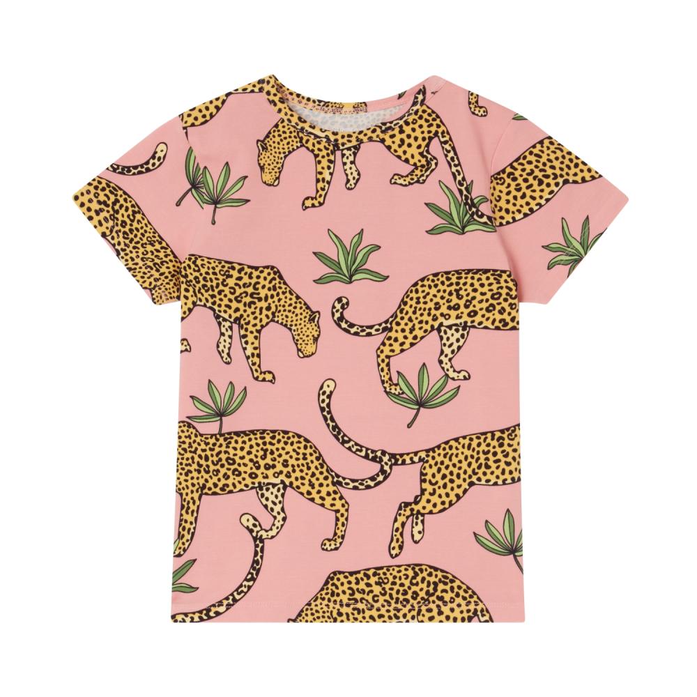 Juno SS T-shirt leo pink