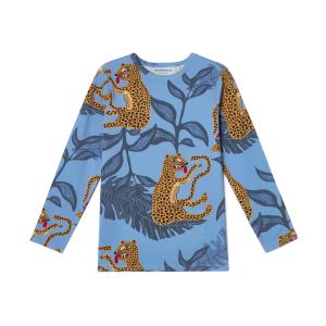 Juno LS T-shirt leopard AOP