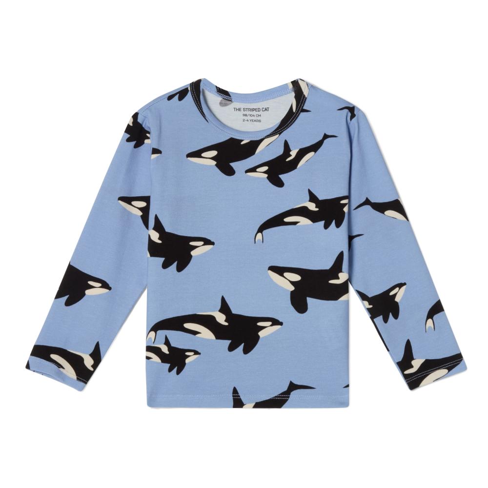 Juno LS T-shirt Orca AOP