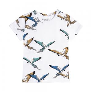 Juno SS T-shirt birds AOP