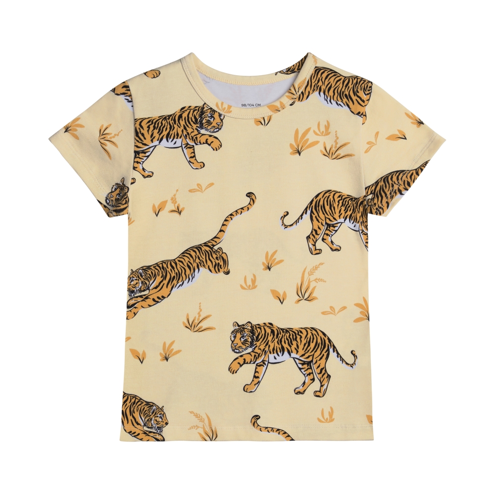Juno SS T-shirt tiger sand