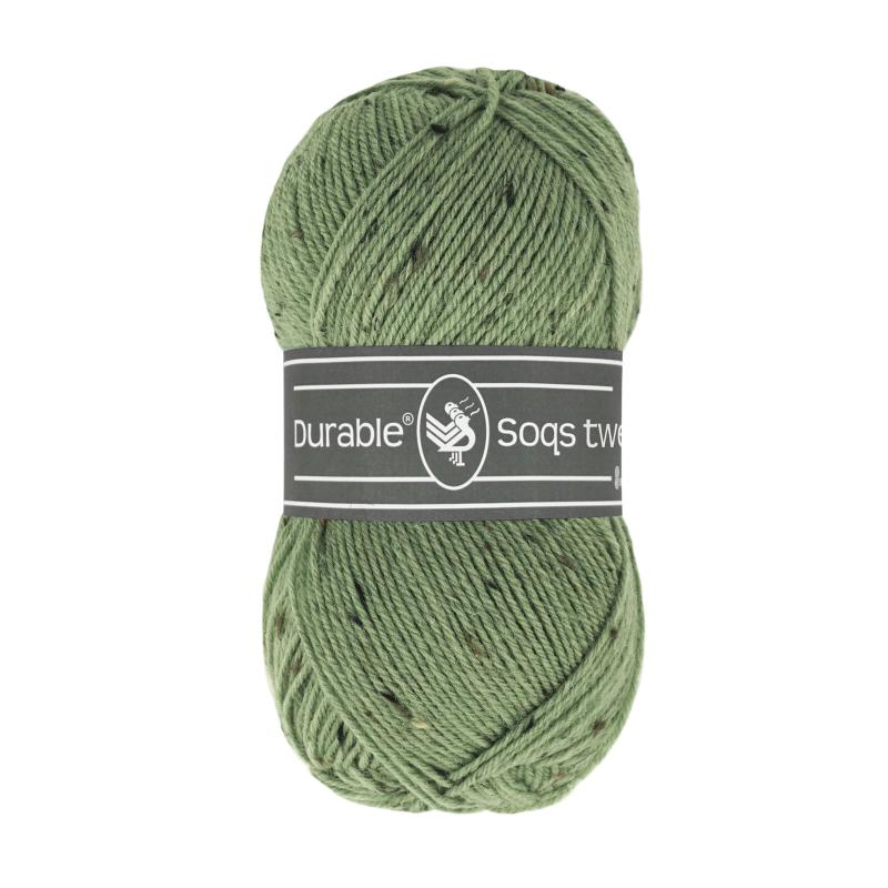 Durable Soqs Tweed Saxon Green