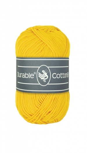 Durable Cotton 8 bright yellow