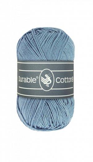 Durable Cotton 8 blue grey