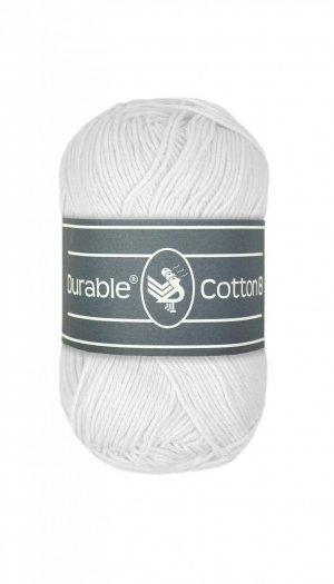 Durable Cotton 8 white