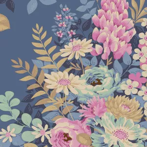 Tilda Chic Escape Whimsyflower Blue