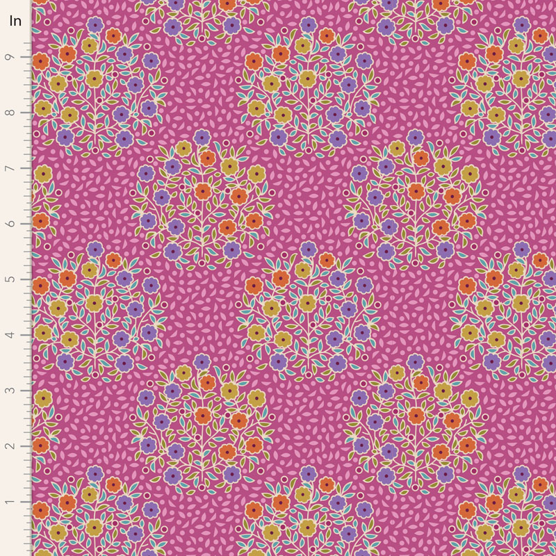 Tilda Pie in the sky Confetti Cerise