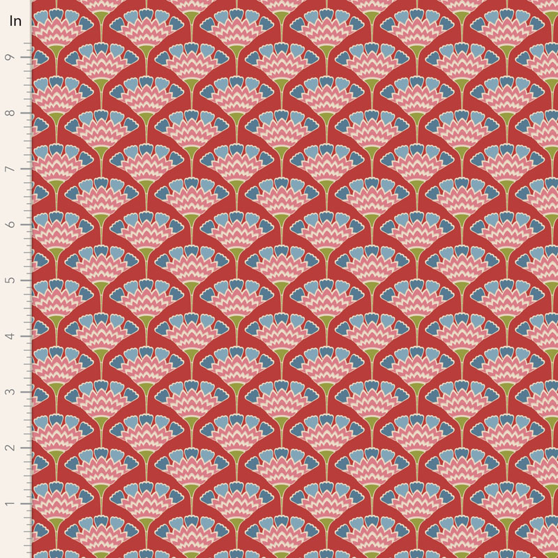 Tilda Pie in the sky Tasselflower Red