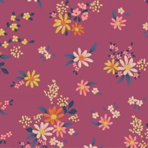 Tilda Chic Escape Blender Daisyfield Plum