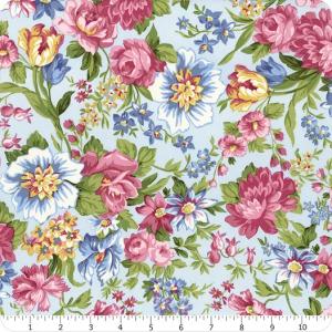 Serene Blåa blommor