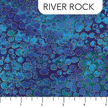Shimmer River Rock Deep Blue Sea