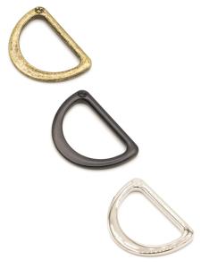 By Annie D-ring 2-pack antik 2,5 cm