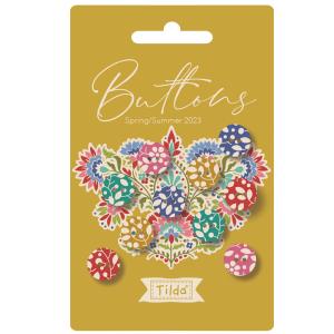 Tilda Pie in the Sky knappar 12 mm 10 stycken