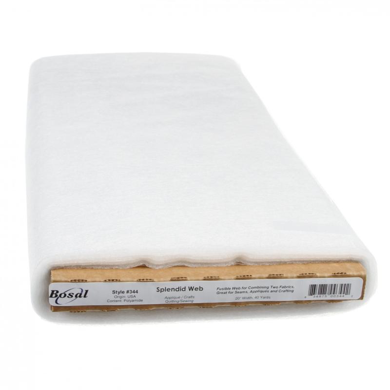 Bosal Fusible Splendid Web lightweight clear