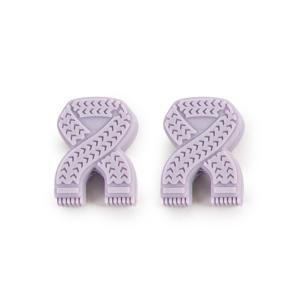 Katia Stickstoppare halsduk lila