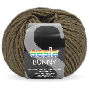 Bunny oliva base grigia