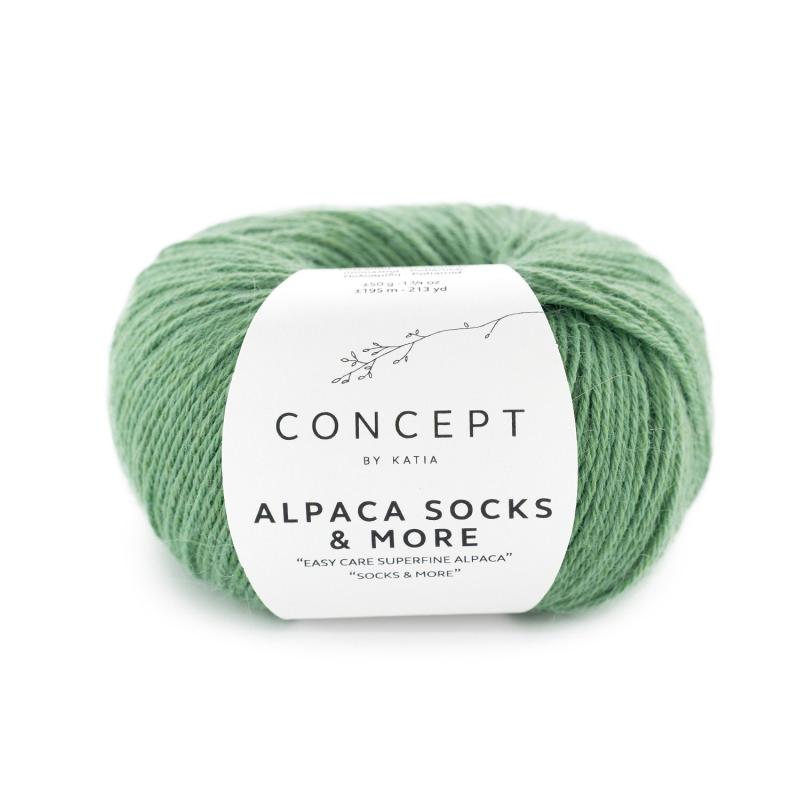 Alpaca Socks & More 318 ängsgrön