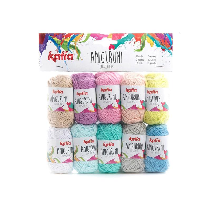 Amigurumi garnkit med 10 smånystan