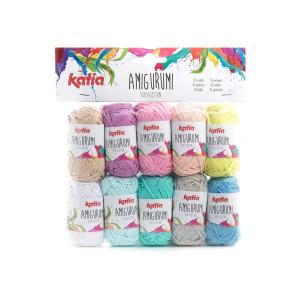 Amigurumi garnkit med 10 smånystan