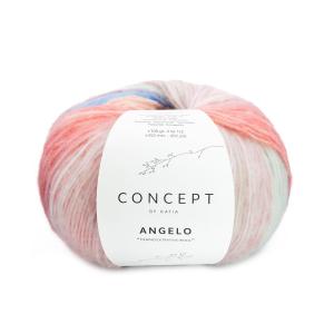 REA * Angelo 100 blå-n.vit-korall